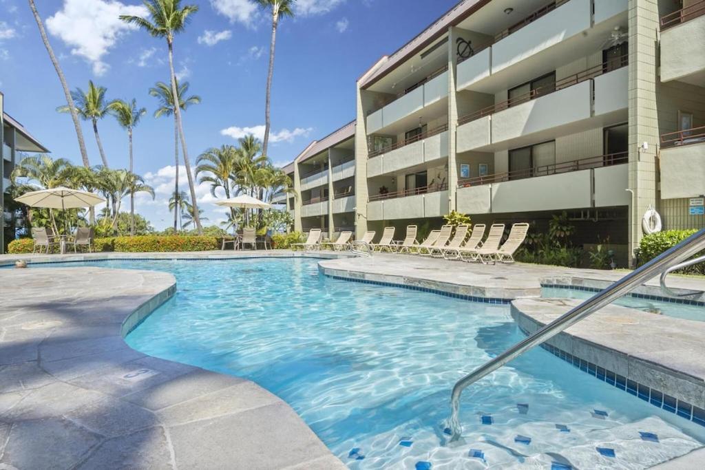 Hawaiian-Style Oceanview Across The Street From Historic Magic Sands Beach Park - White Sands Village 202 カイルア・コナ エクステリア 写真